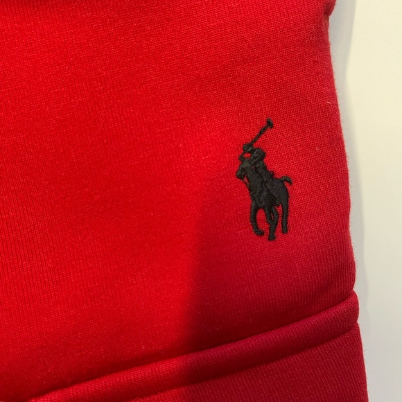 Polo Ralph Lauren Red Double Knit Jogger Cargo Pants Men’s. - Picture 8 of 16